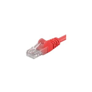 Patchcord UTP RJ45-RJ45 Cat.6, 0.25m, rosu, "UTP-6-0.25-R" (timbru verde 0.08 lei)