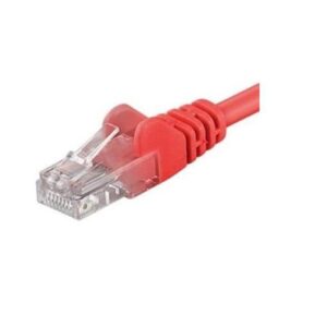 Patchcord UTP RJ45-RJ45 Cat.6, 0.5m, rosu, "UTP-6-0.5-R" (timbru verde 0.08 lei) (timbru verde 0.08 lei)