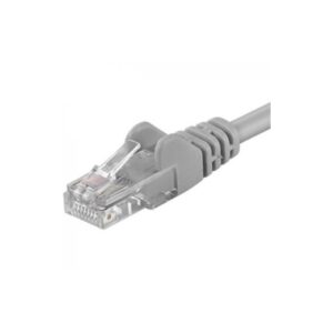 Patchcord UTP RJ45-RJ45 Cat.6, 1m, gri, "UTP-6-1-G" (timbru verde 0.08 lei)