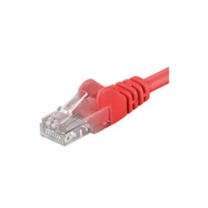 Patchcord UTP RJ45-RJ45 Cat.6, 5m, rosu, "UTP-6-5-R" (timbru verde 0.08 lei)