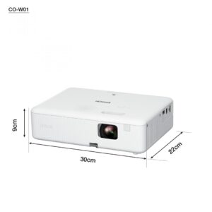 EPSON CO-W01 Projector 3LCD WXGA 3000lm "V11HA86040" , (timbru verde 4 lei)(RAPO)