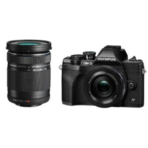 CAMERE foto Olympus E-M10 IV 1442 EZ Pancake Double Zoom Kit blk/blk "V207132BE010" (timbru verde 1.2 lei)