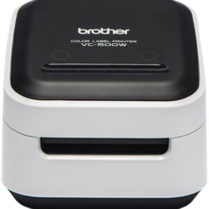 Imprimanta Transfer Termic BROTHER, VC-500W, 313dpi, Viteza de tiparire: 8mm/s, Latime maxima de imprimare: 50mm|Conectiv: USB|WiFi|BT , Imprimare Cod de bare: DA, (Timbru verde 3.5 RON) "VC500WZ1"