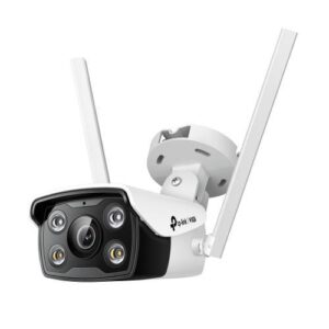 CAMERA IP TP-LINK VIGI, bullet, pt. exterior, dist. IR 30 m, tip lentila fixa 4 mm, 4 Mpx, wireless IEEE 802.11b/g/n, carcasa plastic, POE, "VIGI C340-W(4mm)" (timbru verde 0.8 lei)