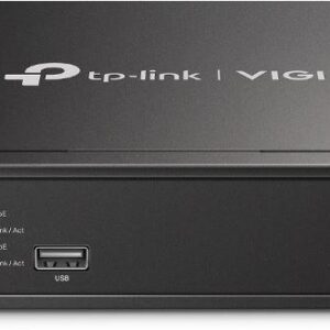 NVR TP-Link VIGI, 8 canale,  capacitate max 10 TB, porturi HDMI | VGA | Retea RJ45 | 2 x USB 2.0, "VIGI NVR1008H-8MP" (timbru verde 2 lei)
