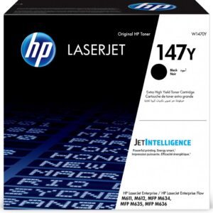 Toner Original HP Black, nr.147Y, pentru M611|M612, 42K, incl.TV 1.2 RON, "W1470Y"
