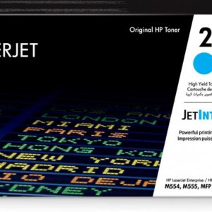 Toner Original HP Cyan, nr.212X, pentru Laser Jet M555x|M554dn|M555dn|MFP M578c|M578z|M578f, 10k, incl.TV 1.2incl.TV "W2121X"