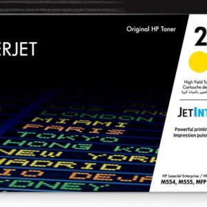 Toner Original HP Yellow, nr.212X, pentru Laser Jet M555x|M554dn|M555dn|MFP M578c|M578z|M578f, 10k, incl.TV 1.2incl.TV "W2122X"