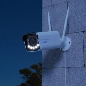 Reolink RLC-811WA W430 8MP 4K IR 30m Camera de supraveghere Wi-Fi, Detectie oameni/vehicule/animale, PoE, IP67, Audio bidirectional, Instalare usoara si flexibila "W430" (timbru verde 0.8 lei)