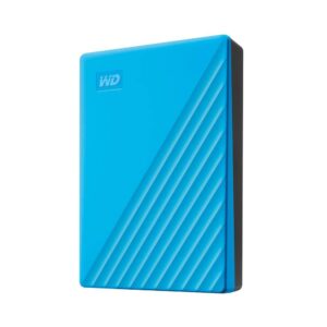 HDD extern WD 4 TB, My Passport, 2.5 inch, USB 3.2, albastru, "WDBPKJ0040BBL-WESN" (timbru verde 0.8 lei)