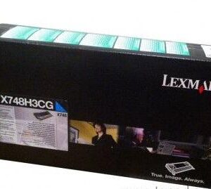 Toner Original Lexmark Cyan, X748H3CG, pentru X746|X748, 1K, (timbru verde 1.2 lei) , "X748H3CG"