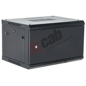 Cabinet metalic de perete 19", tip rack wallmount, 12U 600x600 mm, Xcab M Negru "Xcab-12U60M.9004"