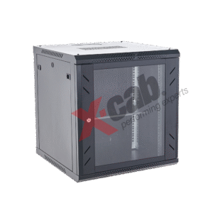 Cabinet metalic de perete 19", tip rack wallmount, 12U 600x600 mm, Xcab S Negru "Xcab-12U60S.9004"