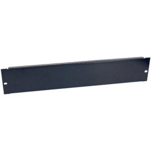 Panou blank 2U, pentru cabinete metalice rack 19", Xcab "Xcab-2Ublank"