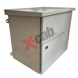 Cabinet metalic de exterior 19", rack de perete, 9U 600x400 mm, IP-55, Xcab "Xcab-OC6409"