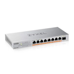 ZYXEL | XMG-108HP-ZZ0101F | XMG-108HP | Switch | POE++ | Porturi 8  2.5 Gigabit 1 SFP+ | Carcasa metal | 100W "XMG-108HP-EU0101F" (timbru verde 2 lei)