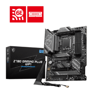 MSI Z790 GAMING PLUS WIFI , LGA 1700, INTEL Z790, 4xDDR5, DDR4 up to 7200+(OC)MHz, 3.0 x16 slot, 4x M.2 slots, 1x USB 3.2 Gen 2 (Type-C), 4x USB 3.2 Gen 1, 1x HDMI, ATX, 3y "Z790_GAMING_PLUS_WIFI"