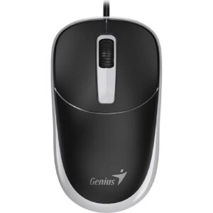 MOUSE Genius "DX-123”, PC sau NB, cu fir, USB, optic, butoane/scroll 3/1, gri, "31010033404" (timbru verde 0.18 lei)