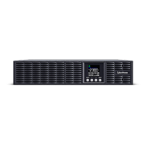 UPS CYBER POWER Online dubla conversie cu sin. pura, cu management, Rack 2U, LCD, 3000VA/2700W, 10x IEC, baterie 6x 12V/9Ah, incarcare pana la 4h, USB, 2x RJ45, RS232, slot SNMP, APFC, LCD col, EPO, tehn. GreenP, "OLS3000ERT2UA" (timbru verde 40 lei)
