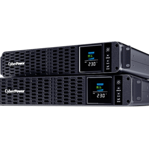 UPS CYBER POWER Line Int. cu sin. pura, cu management, Rack 2U, LCD, 1600VA/1000W, AVR, 8x IEC, baterie 2x 12V/9Ah, incarcare pana la 8h, USB, 2x RJ45, RS232, slot SNMP, APFC, LCD color, hot-swapp, GreenPower, "CP1600EIPFCRM2U" (timbru verde 11 lei)