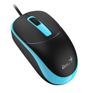 MOUSE Genius "DX-123”, PC sau NB, cu fir, USB, optic, albastru, "31010105100”, "31010033405" (timbru verde 0.18 lei)