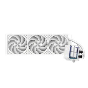 COOLER PCCooler "DS360", skt. Intel si AMD, racire cu lichid, 3 x 120mm, 500 - 2200 RPM, , alb "DS360 WH" (timbru verde 2.00 lei)
