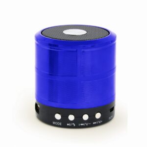 BOXE GEMBIRD portabile bluetooth, RMS:   3W, baterie  400mAh, microSD, BT v2.1, 61x50mm, 240 grame, blue, "SPK-BT-08-B" (timbru verde 0.03 lei)