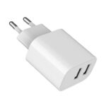 ALIMENTATOR retea 220V GEMBIRD, universal, 2 x USB-A 2.4A , max. 12W, protectie: scurtcircuit, supraincarcare, alb, "TA-UC-2A12-01" (timbru verde 0.18 lei)