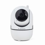 CAMERA IP GEMBIRD, pt. interior, CMOS 2 Mpx, lentile 3.6mm, wi-fi, rezolutie FullHD 1920x1080, video H.264 AVI, microfon, rotatie 355 gr, inclinare 120 gr, carcasa plastic, slot microSD card, Tuya,  (timbru verde 0.8 lei)