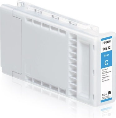 Cartus Cerneala Original Epson Cyan, T6932, 350ml, pentru SureColor T3000|T5000|T7000|T3200|T5200|T7200 (timbru verde 0.15 lei),  "C13T69320N"(RAPO)