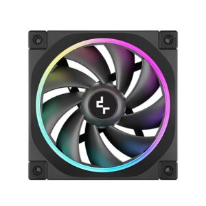 Ventilator DeepCool "FL12R", 120mm, 500-2150 RPM, FDB, 55 cfm, , 4pin PWM, negru, "R-FL12R-BKAPN1-G" (timbru verde 0.18lei) - 6933412785156