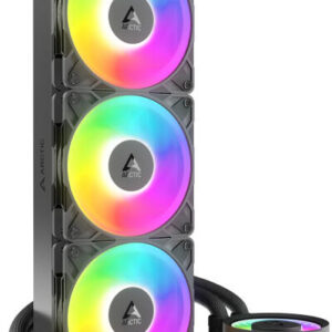 COOLER Arctic "Liquid Freezer III Pro 360 A-RGB", skt. LGA1851, LGA 1700, AM4, AM5, racire cu lichid, 3 x 120mm, 600 - 3000 RPM, , negru "ACFRE00184A" (timbru verde 2.00 lei)