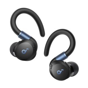 Casti TWS Anker "Soundcore Sport X20", in-ear, utilizare multimedia, Bluetooth, 6 x mic, durata baterie pana la 48 ore, IP68, ANC, negru, "A3968G11" (timbru verde 0.08 lei) - 0194644187019