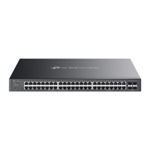 Switch TP-Link Smart, 52 porturi Gigabit din care 32 porturi POE+ 230W, 4 x SFP,  "SG2452LP" (timbru verde 2 lei)