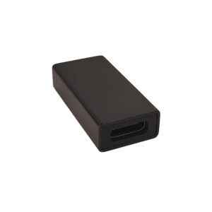 ADAPTOR Spacer pt. smartphone, de la USB 2.0 (Mama) la Type-C (Mama), negru, "SPAD-USBF-TYPECF-01" (timbru verde 0.08 lei)