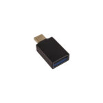 ADAPTOR Spacer pt. smartphone, de la USB 2.0 (Mama) la Type-C (Tata), negru, "SPAD-USBF-TYPECM-02" (timbru verde 0.08 lei)