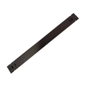 PANOU gestionare cabluri SPACER, tip masca orizontala blank, 19 inch, 1U, 0.8mm, negru, "SPCM-1UF-BK-02"