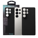 Husa Samsung Galaxy S25 Spacer, negru, grosime 1.5mm, material flexibil TPU "SPPC-SM-GX-S25-TPU"