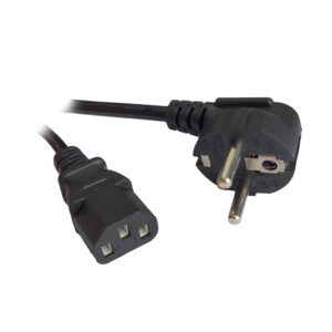 CABLU alimentare Spacer 1.8m, intrare Shucko, iesire C13, 10A, negru, "SPPW-SCHK-C13-10A-1.8" (timbru verde 0.18 lei)