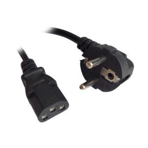 CABLU alimentare Spacer 5m, intrare Shucko, iesire C13, 10A, negru, "SPPW-SCHK-C13-10A-5.0" (timbru verde 0.8 lei)