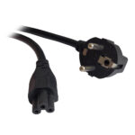 CABLU alimentare Spacer notebook  1m, intrare Shucko, iesire C5, 16A, negru, "SPPW-SCHK-C5-16A-1.0" (timbru verde 0.18 lei)