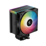 COOLER DeepCool "AG500 BK ARGB V2" skt. Intel si AMD, racire cu aer, vent. 120mm, 500 - 2100 rpm, 5 heatpipes, inaltime 160mm, RGB adresabil,"R-AG500-BKAMMN-GJD"  (timbru verde 0.8 lei)
