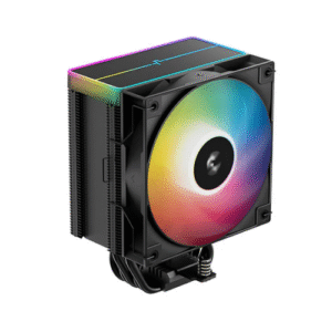 COOLER DeepCool "AG500 BK ARGB V2" skt. Intel si AMD, racire cu aer, vent. 120mm, 500 - 2100 rpm, 5 heatpipes, inaltime 160mm, RGB adresabil,"R-AG500-BKAMMN-GJD"  (timbru verde 0.8 lei)