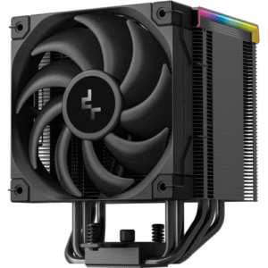 COOLER DeepCool "AK500 DIGITAL PRO" skt. Intel si AMD, racire cu aer, vent. 120mm, 500 - 1750 rpm, 5 heatpipes, inaltime 162mm, afisaj digital,"R-AK500-BKAPMN-G"  (timbru verde 0.8 lei)