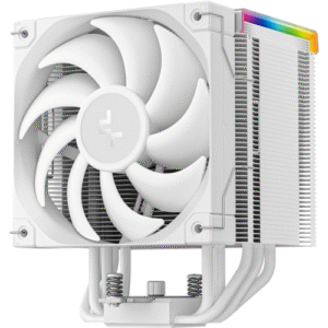 COOLER DeepCool "AK500 DIGITAL PRO WH" skt. Intel si AMD, racire cu aer, vent. 120mm, 500 - 1750 rpm, 5 heatpipes, inaltime 162mm, afisaj digital,"R-AK500-WHAPMN-G"  (timbru verde 0.8 lei)