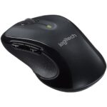 MOUSE LOGITECH, "M510", PC sau NB, wireless, 2.4GHz, laser, 1000 dpi, butoane/scroll 6/1, Unifying Receiver, negru, "910-001826" (timbru verde 0.18 lei)