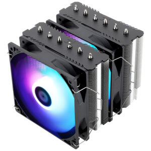COOLER Thermalright "Peerless Assassin 120 SE ARGB" skt. Intel si AMD, racire cu aer, vent. 120mm, 1500 rpm, 6 heatpipes, inaltime 155mm, ARGB,"Peerless Assassin 120 SE ARGB"  (timbru verde 0.8 lei)