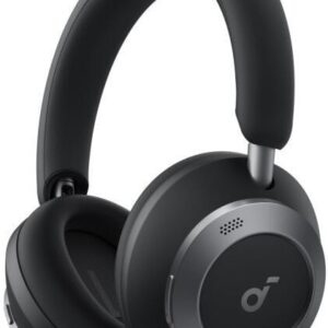 Casti Anker "Soundcore Space One Pro", Over-Ear, utilizare multimedia, Bluetooth 5.3, 4 x mic, durata baterie pana la 60 ore, pliabile, ANC, negru, "A3062G11" (timbru verde 0.18 lei) - 0194644186845