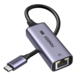 ADAPTOR RETEA Ugreen, "CM648" USB Type-C to 2.5G RJ-45 LAN Adapter, LED, metalic, gri "25052" (timbru verde 0.18 lei)  - 6941876220526