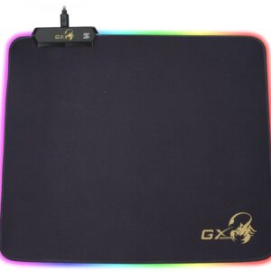 Mouse PAD GENIUS, "GX-Pad 300S RGB", gaming , cu led, cauciuc si material textil, 320 x 270 x 3 mm, negru , iluminat RGB, "31250005400"